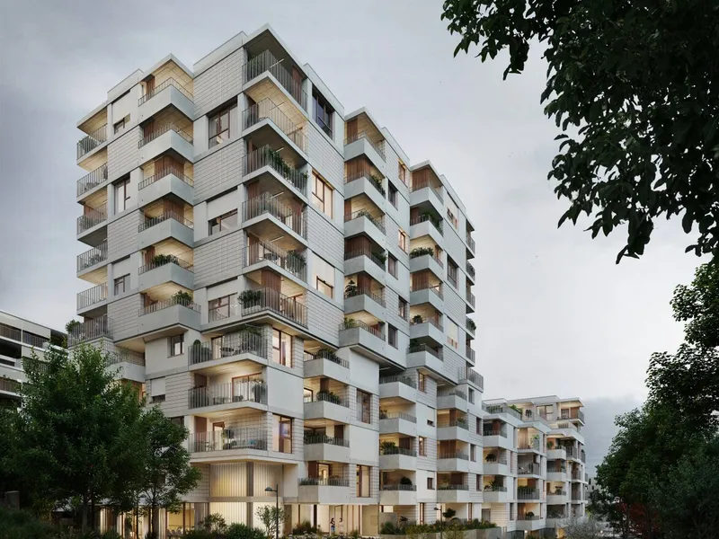 VILLAGE IM DRITTEN | Moderne 3-Zimmer Anlegerwohnung mit Balkon und Loggia