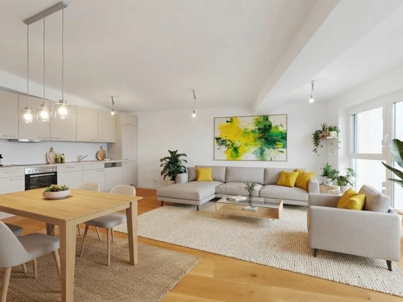 Am Kutschkermarkt | Exklusive 4-Zimmer-Altbauwohnung mit rund 14 m² großer Terrasse und Grünfläche
