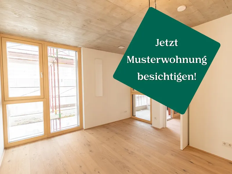 VILLAGE IM DRITTEN | Moderne 3-Zimmer Wohnung mit zwei Balkonen