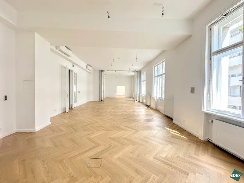 Modern saniertes Altbau-Büro | Zwei Eingänge | Gekühlt | Schwarzenbergplatz