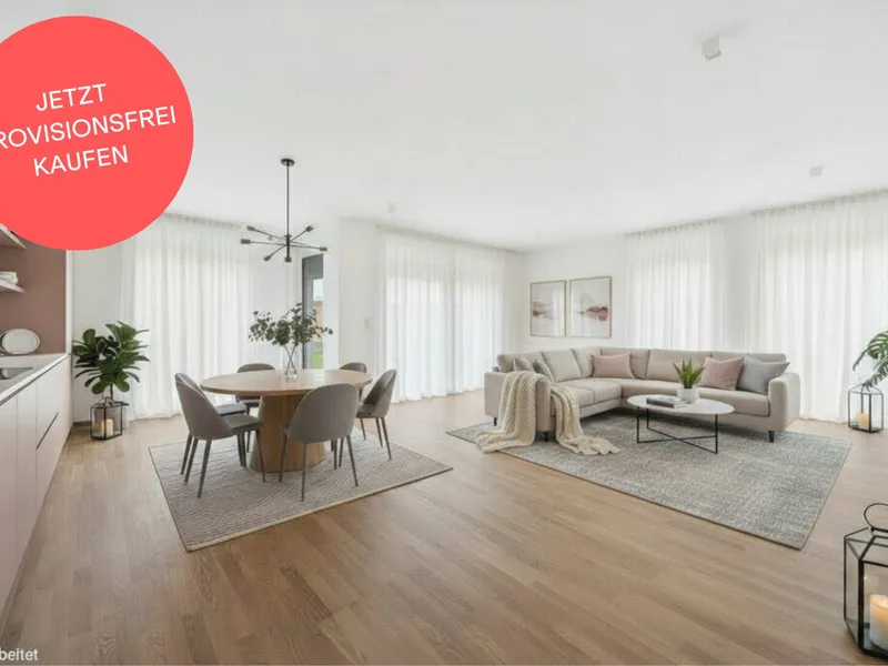 PROVISIONSFREI! Lichtdurchflutete 3-Zimmer-Wohnung mit großer Wohnküche | Sonnige Loggia, Schrankraum | Bezugsfertig