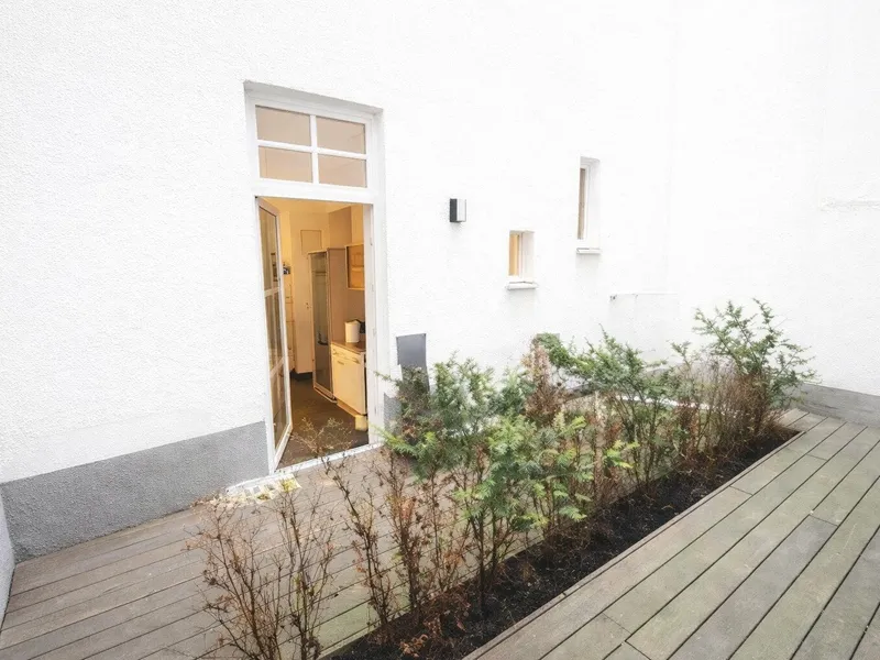 Altbaujuwel- zentral mit Terrasse