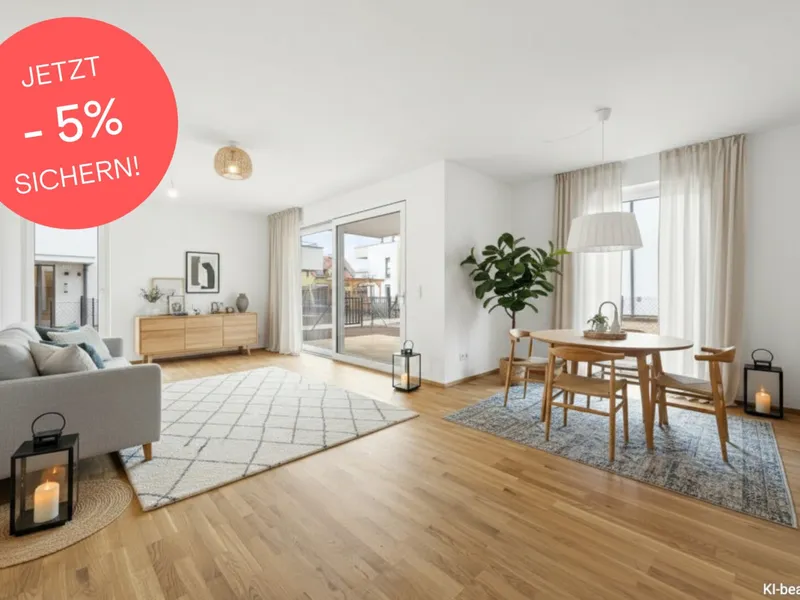 Jetzt 382.000,- statt 402.000,-! Für Garten- und Sonnenliebende: Über 90 m² Garten trifft auf 81 m² Wohnfläche mit Süd-Ost-Westausrichtung | Plus Schrankraum | Provisionsfrei
