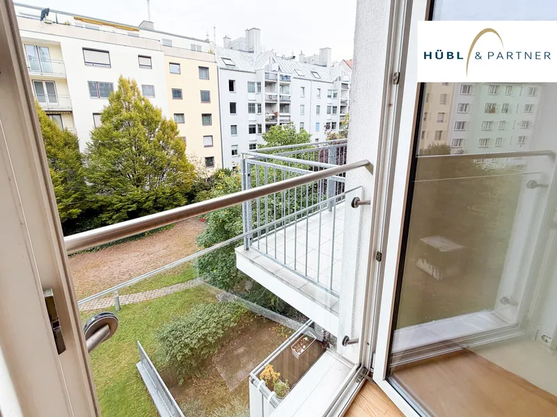 Ausgezeichnet aufgeteilte 3-ZIMMER-WOHNUNG mit Balkon | sehr ruhig & hell