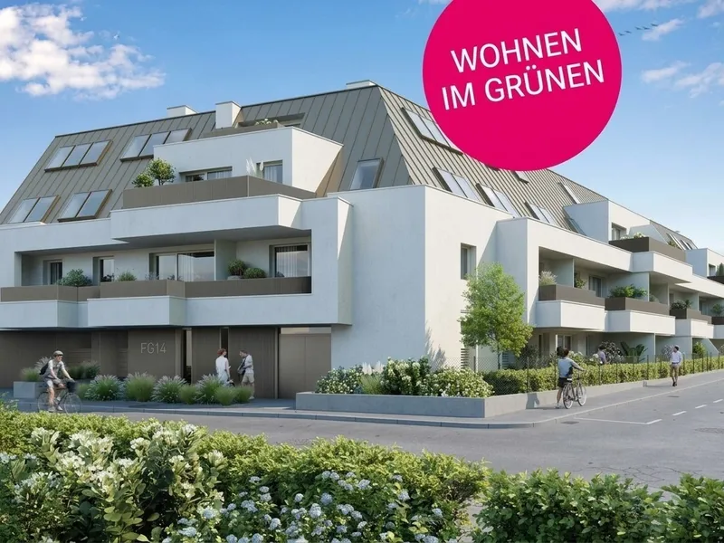 Neues Wohngefühl in urbaner Oase: Moderne Erstbezug-Wohnung mit Garten und Terrasse!