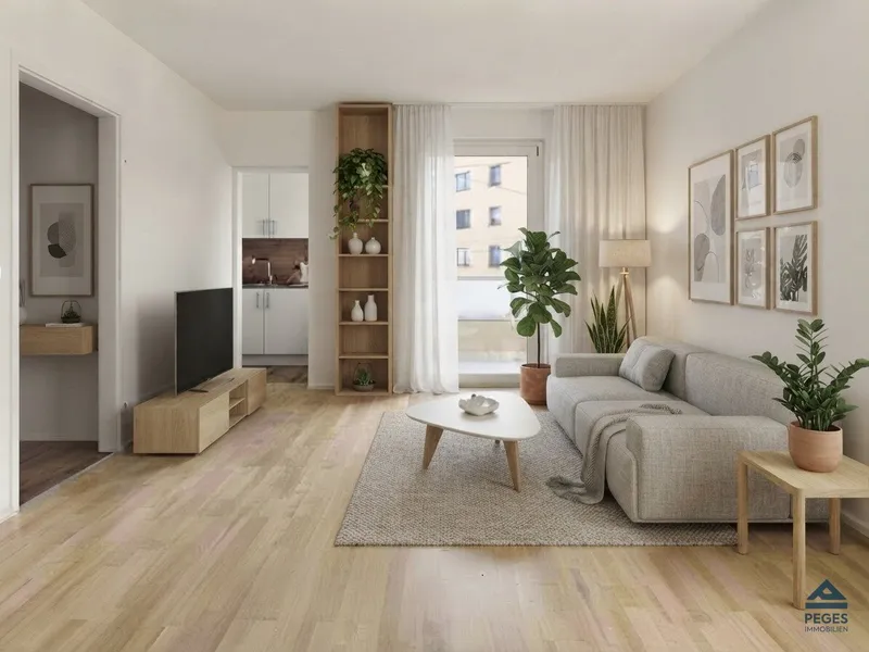 Gemütliche Garconniere mit Balkon - Nähe PMU