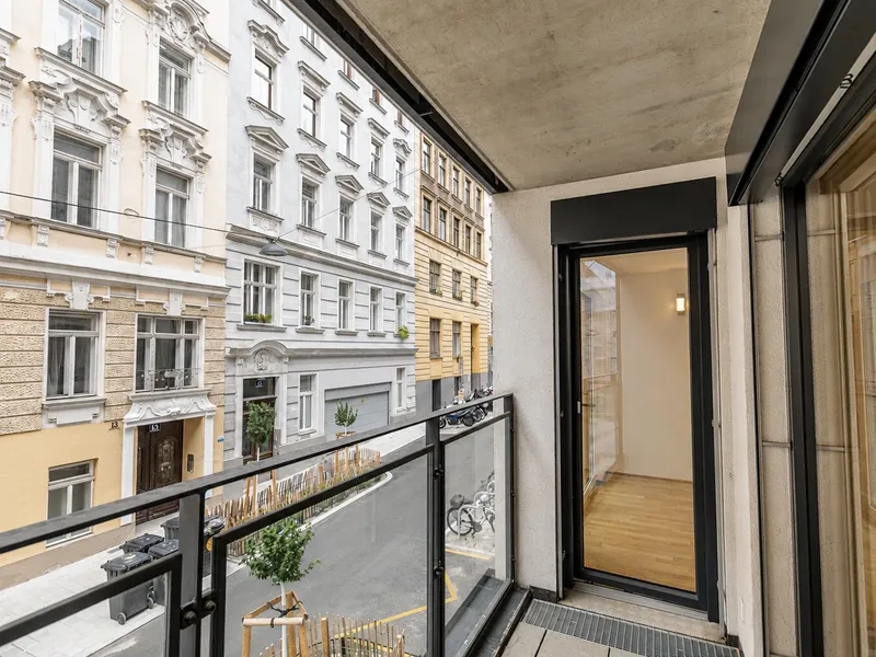 Attraktive 3-Zimmer-Neubauwohnung mit Loggia nahe U3 Neubaugasse