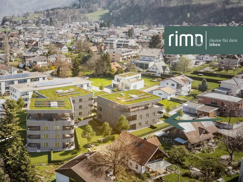 3-Zimmer-Gartenwohnung inmitten von Götzis - Erstbezug - zu mieten - Top 2