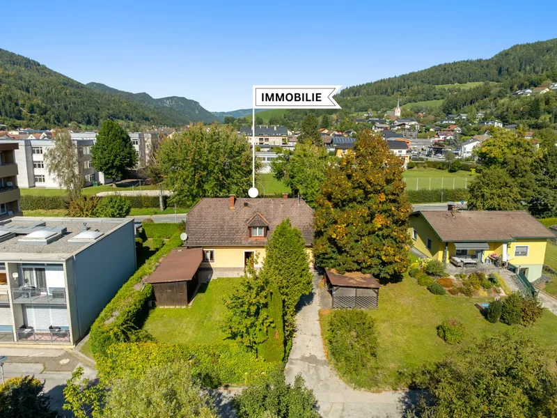 Älteres nettes 150m² Einfamilienwohnhaus mit Doppelcarport in Brückl - Super Infrastruktur