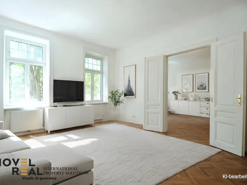Stilvolles Wohnen in bester Lage - 3 Zimmer mit Loggia