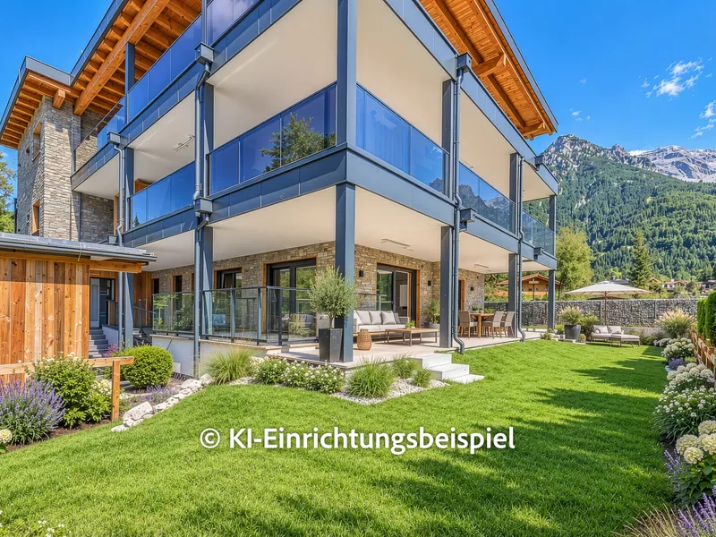 Neubau-Gartenmaisonette in ruhiger Lage