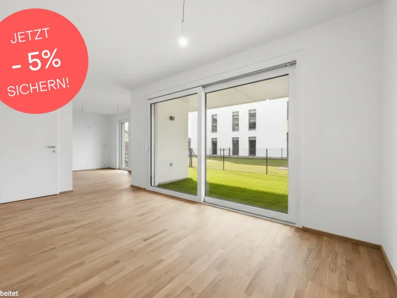 Jetzt 281.000,- statt 296.000,-! Sofort vermietbare Gartenwohnung am künftigen Universitätsklinikum | 2 Zimmer | Modern & hochwertig