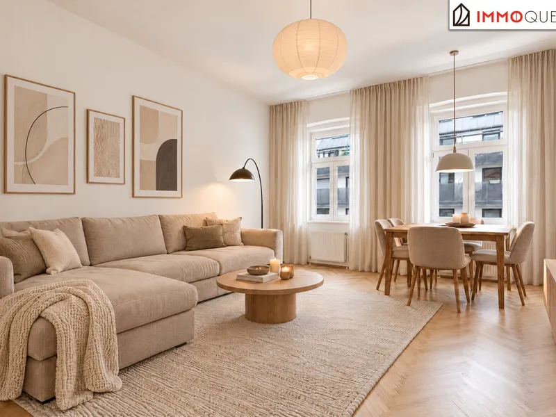 Urban wohnen mit Komfort - Helle 2-Zimmer-Wohnung mit klarer Raumaufteilung, klassischem Wiener Charme und ruhiger Wohnatmosphäre