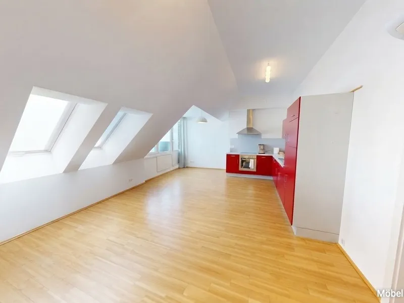 Stilvolles Dachgeschoss in Nußdorf | ca. 103 m², 4 Zimmer, Klimaanlage & Garagenstellplatz