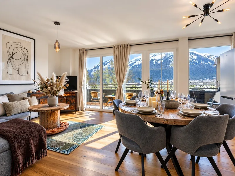 Ihr privater Logenplatz in Innsbruck: Moderne 2-Zimmer-Wohnung mit alpinem Panorama