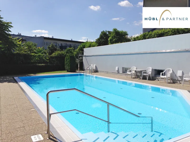 2-Zimmer-Anlegerwohnung mit Loggia | Befristet vermietet | Swimmingpool | Nähe Vetmeduni