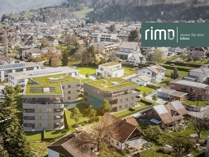 4-Zimmer-Terrassenwohnung inmitten von Götzis - Erstbezug - zu mieten - Top 6