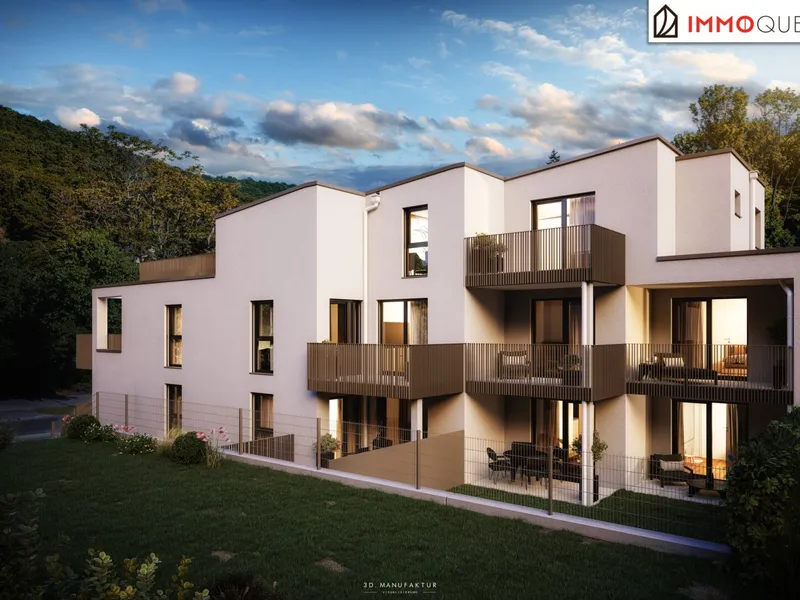 Zwischen Stadt und Wienerwald - Stilvolle 3-Zimmer-Wohnung mit Terrasse und Eigengarten in ruhiger Wohnlage in Wien-Penzing