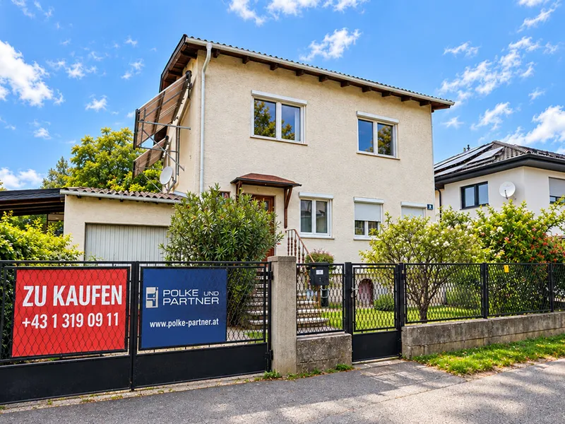 Einfamilienhaus mit großem Garten und Entwicklungspotenzial nahe der Lobau