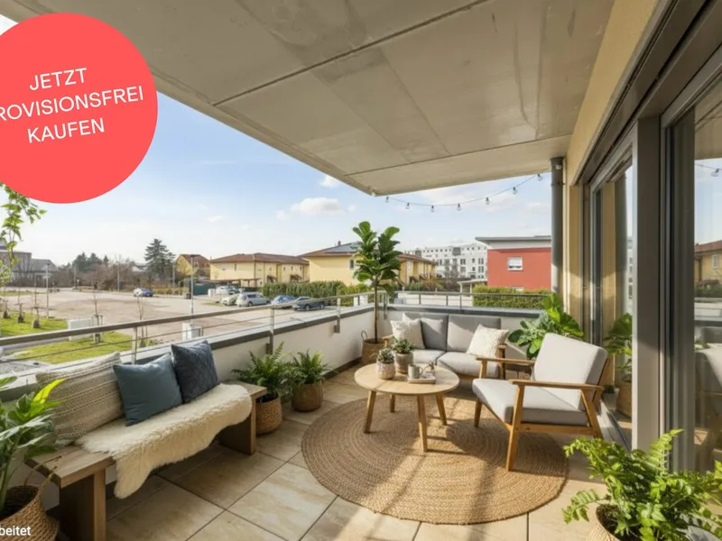 PROVISIONSFREI! Wunderschöne 2-Zimmer-Wohnung mit überdachter Loggia | Sofort vermietbar im Bella Vita