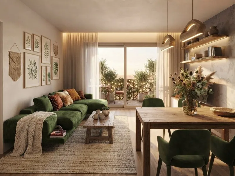 Zwei Zimmer, viel Freiraum - moderne Wohnung mit großer Terrasse (B5)