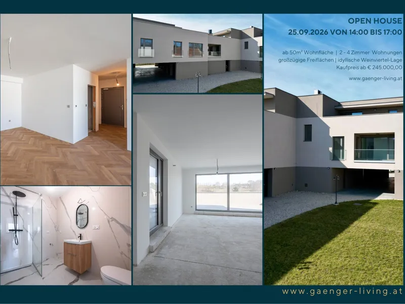 OPEN HOUSE 25.09.2026 - 14:00 bis 17:00 Uhr