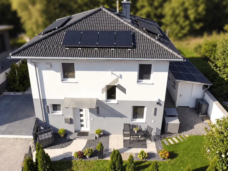 Energieeffizientes Einfamilienhaus mit Garten nahe Salzburg