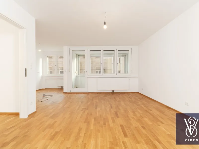 Generalsaniert und offen geplant: 3 Zimmer mit verglaster Loggia in Währing