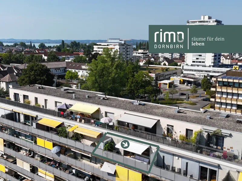 Über den Dächern von Bregenz – sonnige 3-Zimmer-Wohnung mit Aussicht und Terrasse