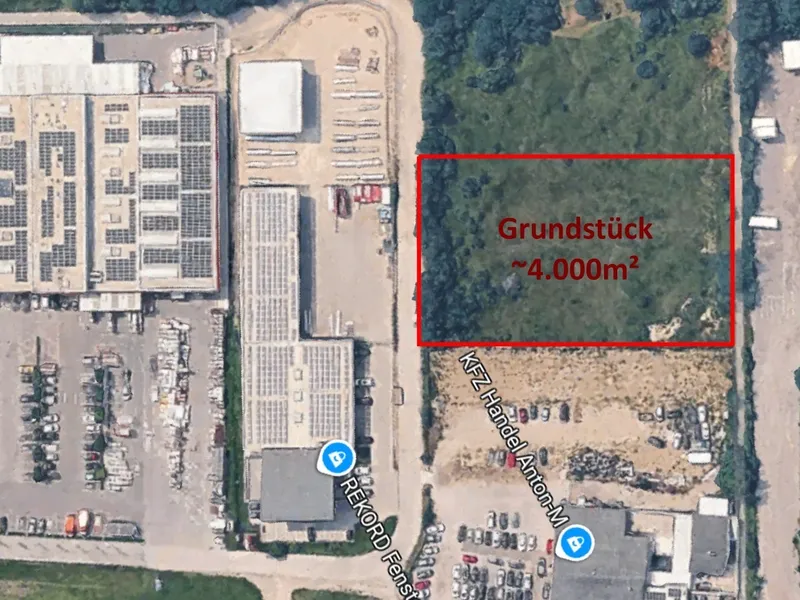 Gewerbegrundstück mit rechtskräftiger Baubewilligung I 100 % verbaubare Fläche in Top-Lage