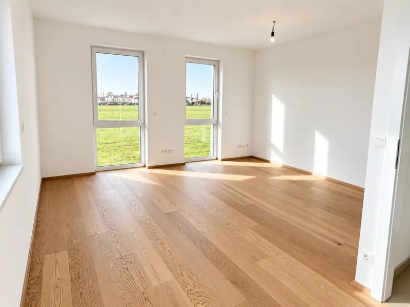Modernes Doppelhaus in Niedrigenergiebauweise – Grünruhelage nahe Mühlwasser + KFZ-Stellplatz direkt beim Haus