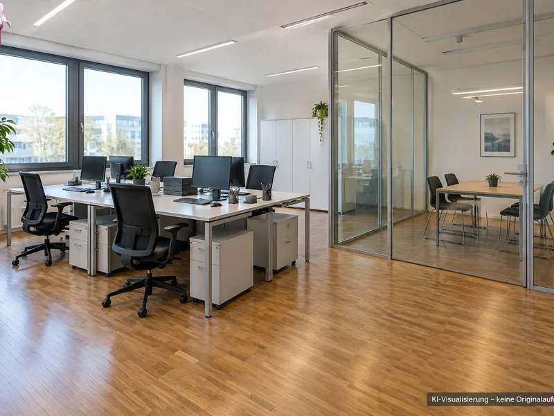 Bürofläche mit Terrassen, ca. 657,45 m² zu vermieten – Fernblick bis zum Stephansdom