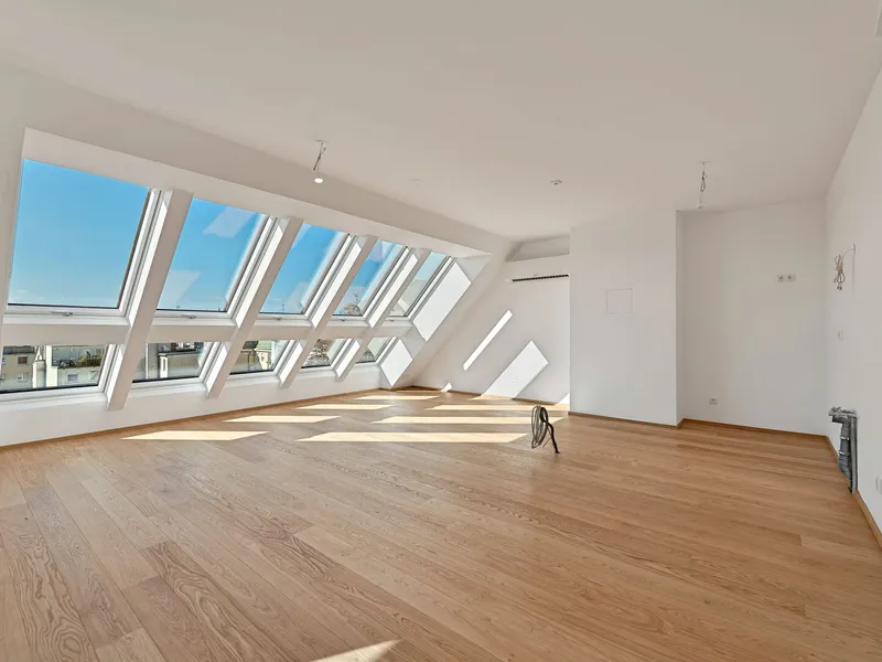 120 m² Maisonette mit 3 Zimmern, jeweils 1 Schlafzimmer pro Ebene | 21 m² Freifläche