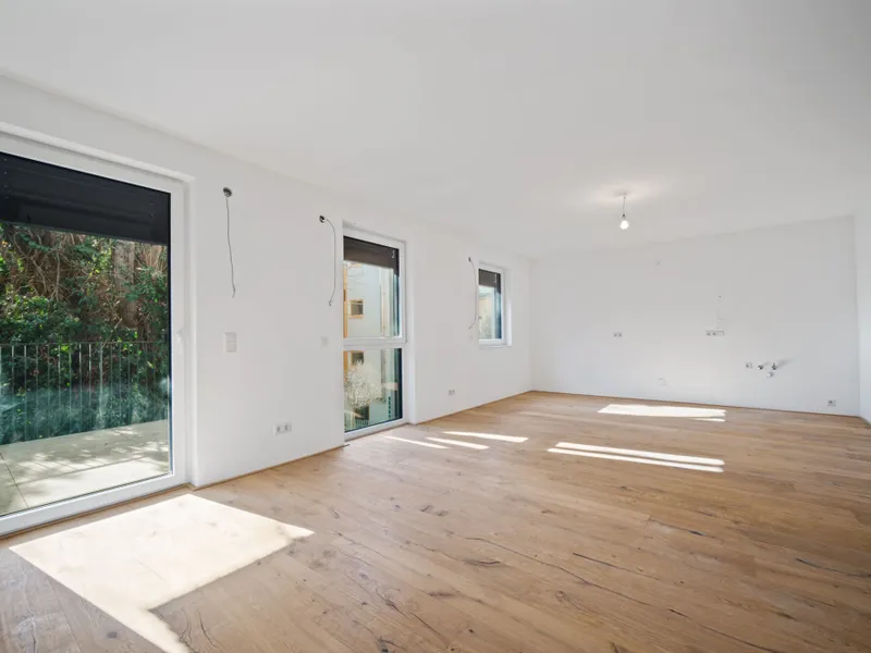 3-Zimmer-Wohnung mit 2 Balkonen und Grünblick