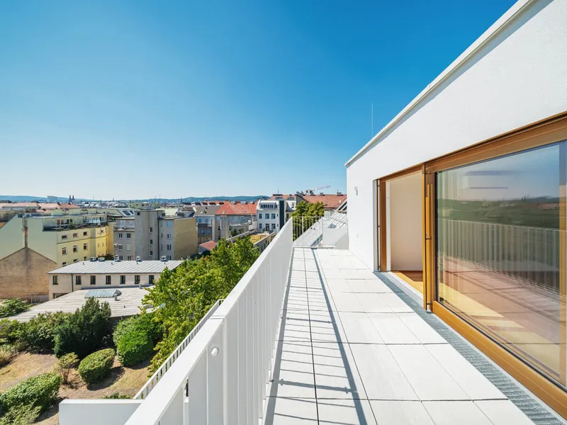 THE TEMPTATION - Dachgeschoss-Maisonette mit 2 Terrassen + Balkon | 33 m² Freifläche, 4 Zimmer