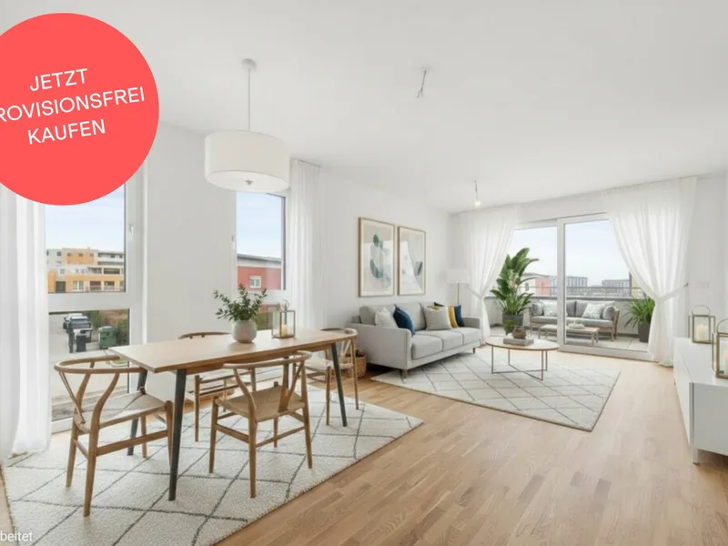 PROVISIONSFREI! Durchdacht geplante 4-Zimmer-Wohnung | Großzügige Loggia | Ideal als Anlageobjekt