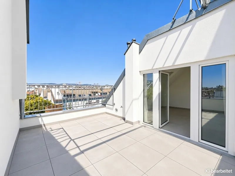 Großzügige Maisonette-Wohnung mit Terrasse- Exklusiv im 2. Dachgeschoß
