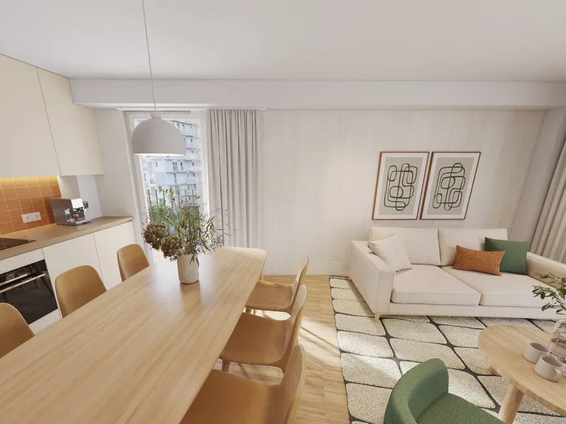VILLAGE IM DRITTEN | ANLEGERWOHNUNG | Moderne 4-Zimmer Wohnung mit Balkon
