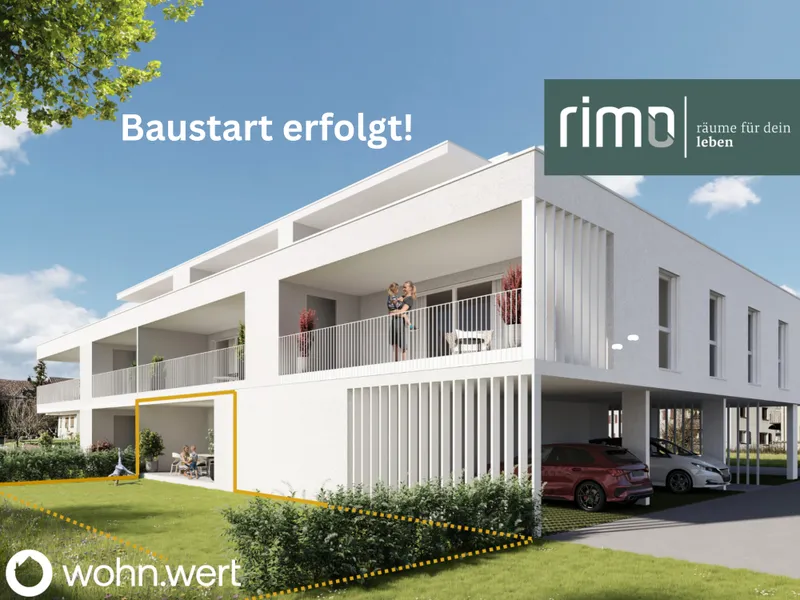 Wohnanlage "Glattenstein" - Geräumige 2-Zimmer-Gartenwohnung - Top 1