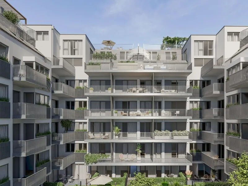 THE ARIK · 2-Zimmer-Neubau mit Loggia – langfristig wertvoll investiert