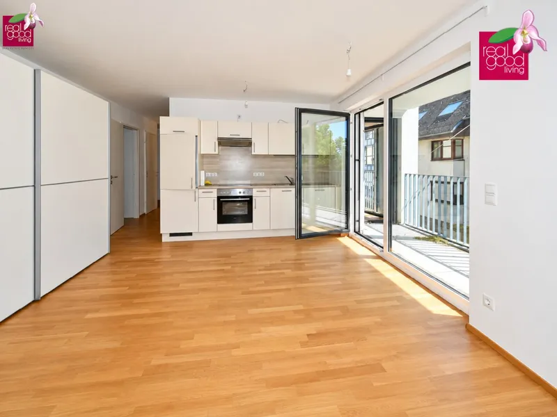 MODERNE 3-ZIMMER-WOHNUNG MIT BALKON, LIFT & FUSSBODENHEIZUNG – NAHE U1 KAGRAN & DONAU ZENTRUM