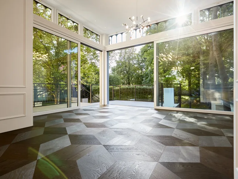 Wohnen am Schlosspark mit eigenem Garten | luxuriöses Altbaujuwel mit privatem Weinkeller