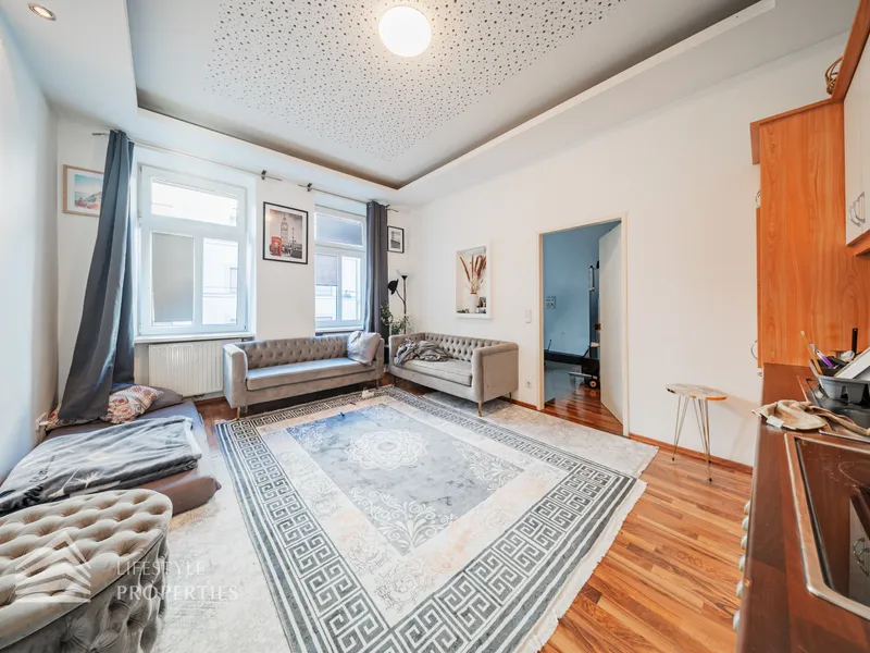 Zentral gelegene 2-Zimmer-Wohnung mit Top-Anbindung