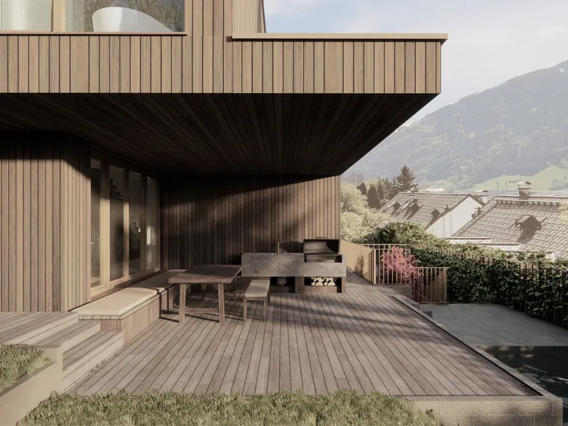 FRITZENS: HOCHWERTIGES ARCHITEKTENHAUS MIT 5 ZIMMERN & WEITBLICK – EINLIEGERWOHNUNG SEPARAT ERWERBBAR
