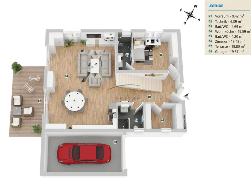 180m² 6 Zimmer Einfamilienhaus (Belagsfertig) in Ruhelage!