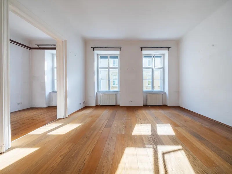 Absolut zentrale Lage in der Neubaugasse! Toller Grundriss! Straßen- und hofseitig ausgerichtet!