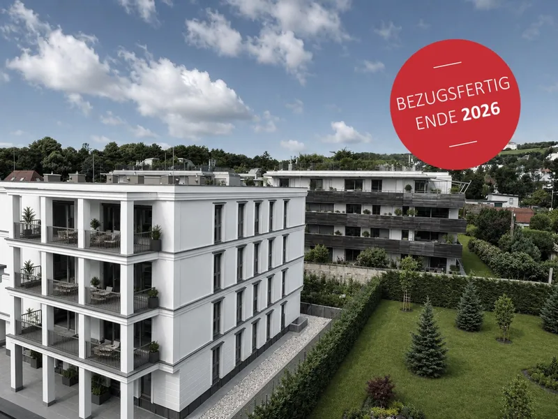 Grosszügige und gut aufgeteilte 3-Zimmer-Wohnung mit großem Balkon - STADTVILLEN WILHELMINENBERG