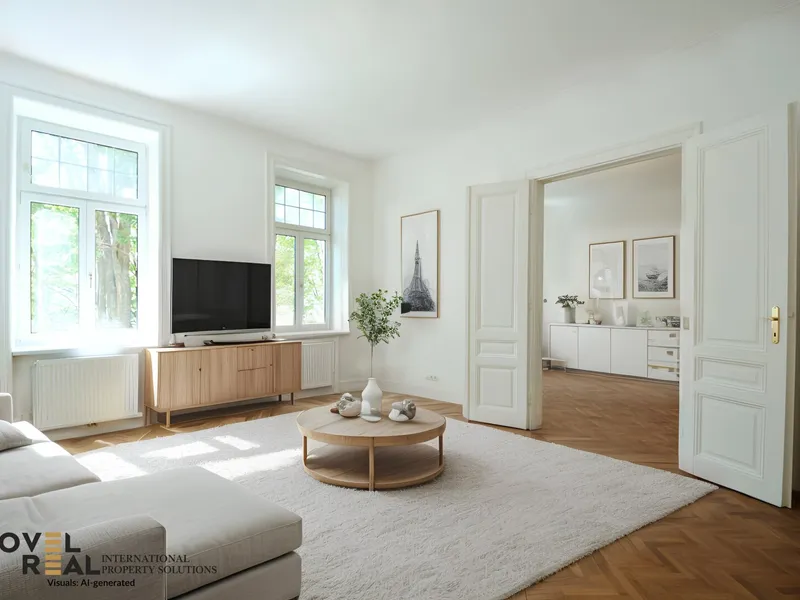 Gepflegtes Wohnen mit viel Platz - 4 Zimmer Etagenwohnung mit Loggia in zentraler Lage