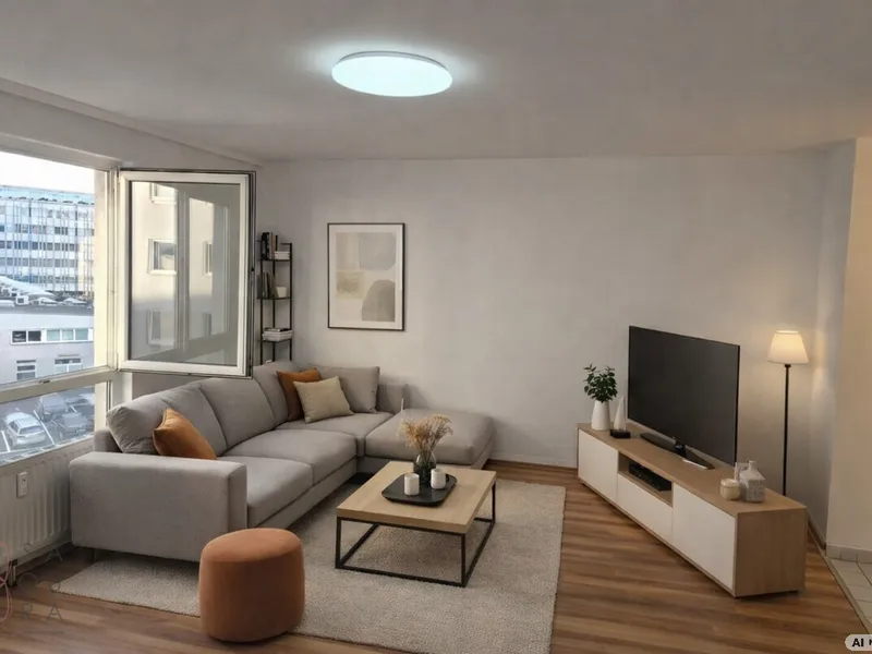 Urbanes Wohnen am Waldmüllerpark – Stilvolle 2-Zimmer-Wohnung mit Fernblick