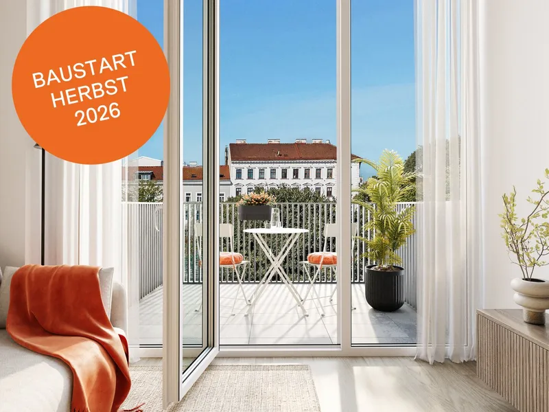 THE ARIK - Gute Lage. Klare Struktur. 2 Zimmer mit Balkon im Neubau. - Anlegerpreis